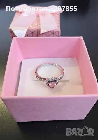 Пръстен със сърце Pandora 