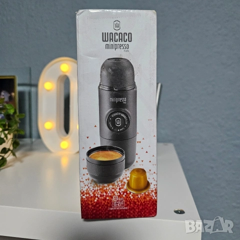 Това е преносима еспресо машина Wacaco Minipresso NS, снимка 3 - Кафемашини - 53194004