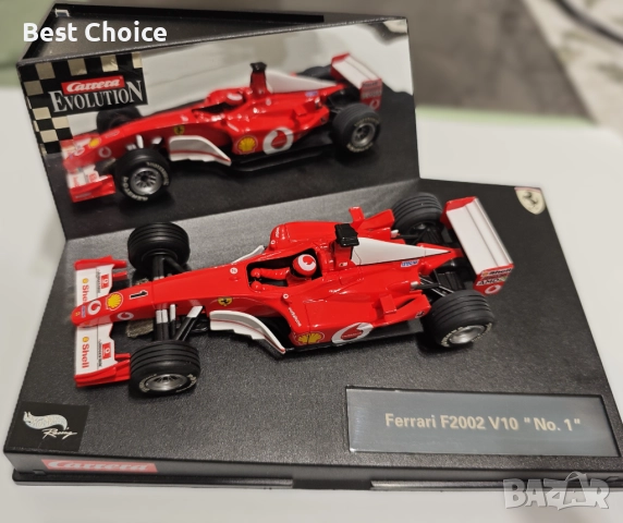 Колекционерска лимитирана серия модел на Ferrari F2002 V10 No. 1 от Carrera
