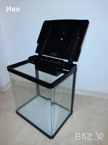 Панорамен аквариум 25литра 55лв!, снимка 2 - Аквариуми - 52642241