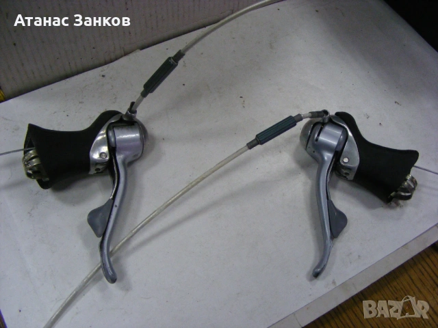 Ретро шосейни команди дуали Shimano RSX, снимка 9 - Части за велосипеди - 50872541