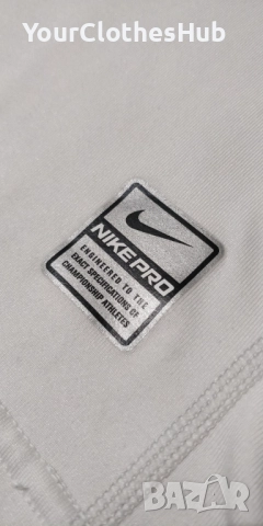 Nike Pro FITTED M size Мъжка спортна блуза, снимка 6 - Блузи - 52928480