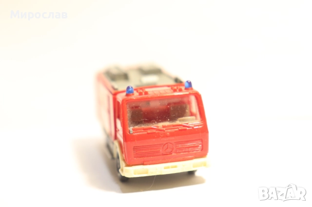 WIKING 1:87 H0 MERCEDES ПОЖАРНА МОДЕЛ КОЛИЧКА, снимка 3 - Колекции - 52931570
