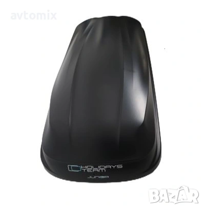 Автобокс Junior Altro 200x90x41cm с 70 mm крепежи, с двустранно отваряне с ключ, 500 литра - черен, снимка 2 - Аксесоари и консумативи - 53972341