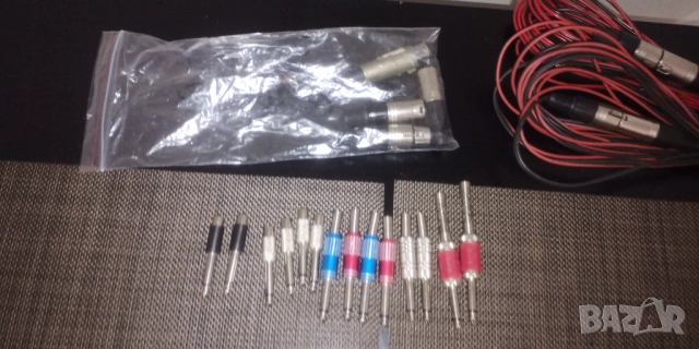 XLR букси с кабели, снимка 8 - Микрофони - 52730663
