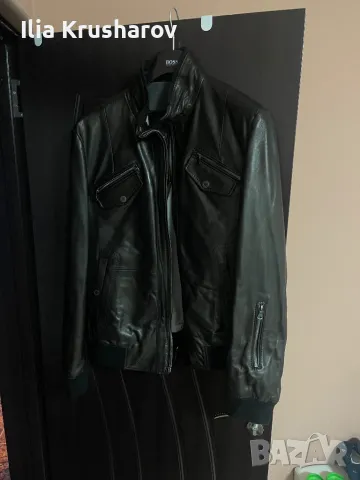 Кожено яке HugoBoss 56 Ново