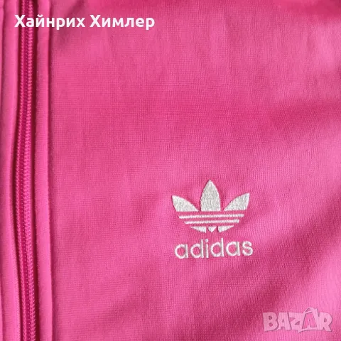 ADIDAS PINK S/M 100% оригинал баркод горница Адидас суичър анорак худи, снимка 4 - Спортни екипи - 48359406