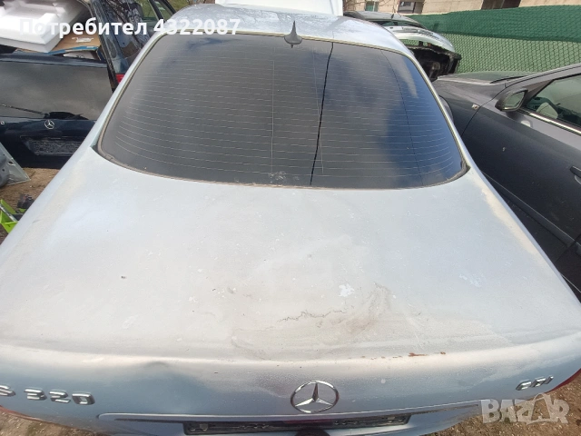 Заден капак за Мерцедес S-Класа 320CDI 197 К. С / W220, снимка 3 - Части - 54228218