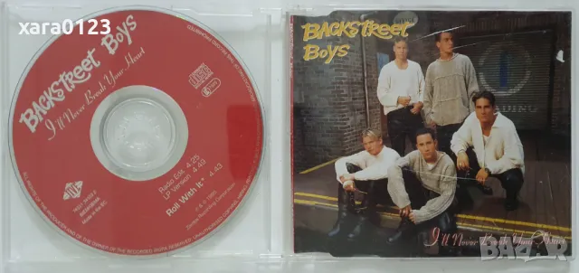 Backstreet Boys – I'll Never Break Your Heart, Maxi-Single , снимка 1 - CD дискове - 49292331