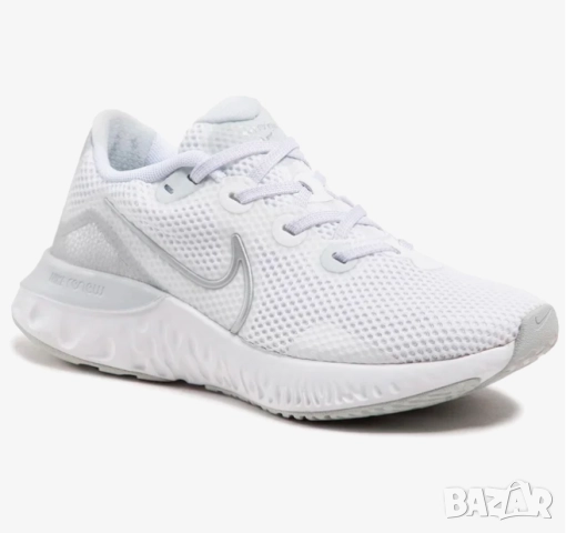 маратонки Nike Renew Run 'White Metallic Silver' номер 41, снимка 2 - Маратонки - 52002337
