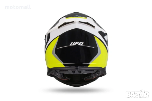 Крос каска UFO  Intrepid BIANCO/NERO, снимка 3 - Аксесоари и консумативи - 54216338