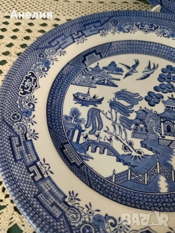 Англия синя върба , снимка 4 - Чинии - 52747300