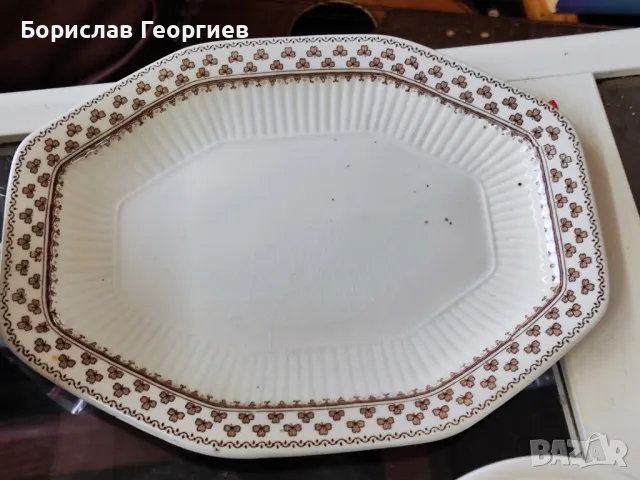 Порцеланов сервиза чаши и чинии Англия Adams, снимка 5 - Сервизи - 49919884