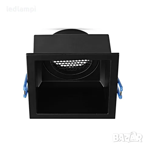 Луна За Вграждане Черна Квадратна