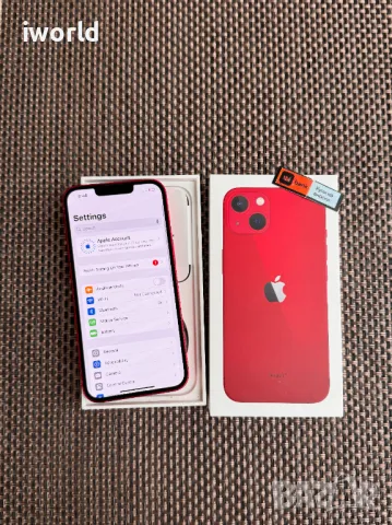 256gb❗️ 100% Батерия❗️ iPhone 13 ❗️Лизинг от 40лв/м ❗️ Red Като нов червен, снимка 4 - Apple iPhone - 47763190