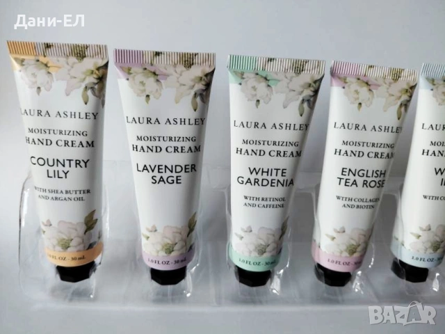LAURA ASHLEY Крем за ръце – различни видове 30 ml, снимка 3 - Козметика за тяло - 53697434
