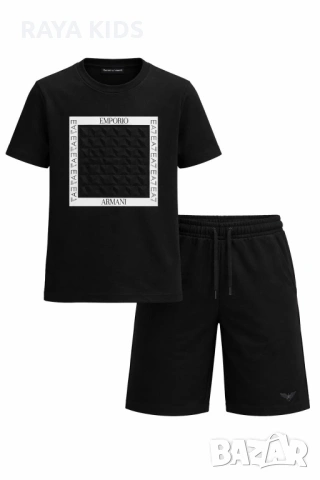 Комплекти с къс ръкав за момчета от 9 до 16 години, снимка 3 - Детски комплекти - 54072276