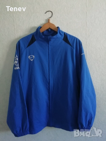 Холандия оригинално яке футболно горнище спортно XL Nike Holland Netherlands мъжко синьо