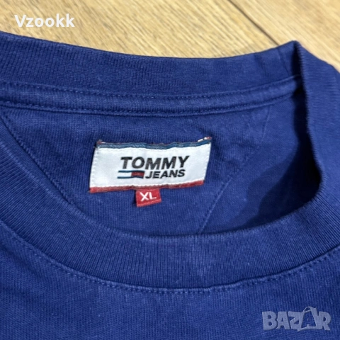 Мъжка тениска Tommy Jeans | L размер, снимка 3 - Тениски - 53697147
