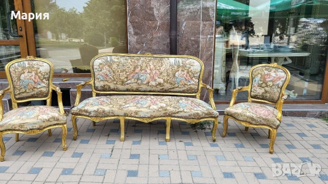 Холна гарнитура 035, снимка 12 - Дивани и мека мебел - 51164330