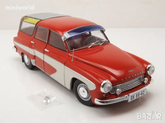 Wartburg 312 Camping 1965 - мащаб 1:18 на Solido моделът е нов в кутия, снимка 9 - Колекции - 49560907