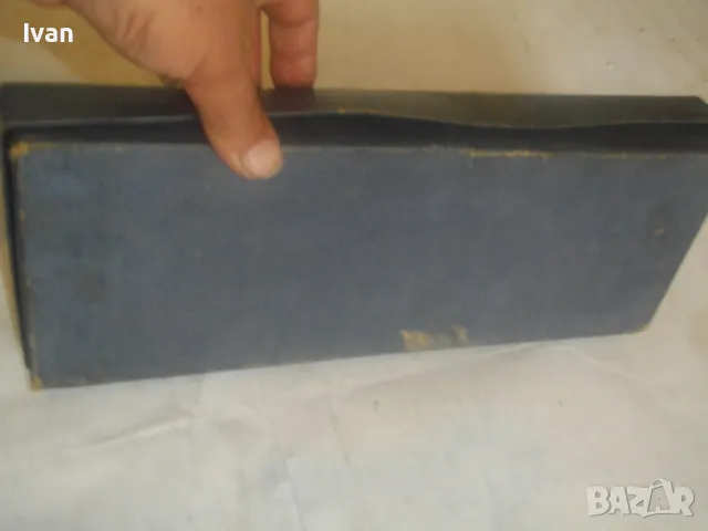 НОВО РЪЧНО АВТОТЕНЕКЕДЖИЙСКО РЕНДЕ ЗА МЕКИ МЕТАЛИ СОЦ БЪЛГАРСКО НРБ 1984г. ЗИМ ГАБРОВО 350мм, снимка 18 - Други инструменти - 49702596