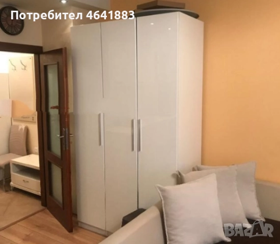 Едностаен апартамент под наем в Кършияка, снимка 3 - Стаи под наем - 52342608