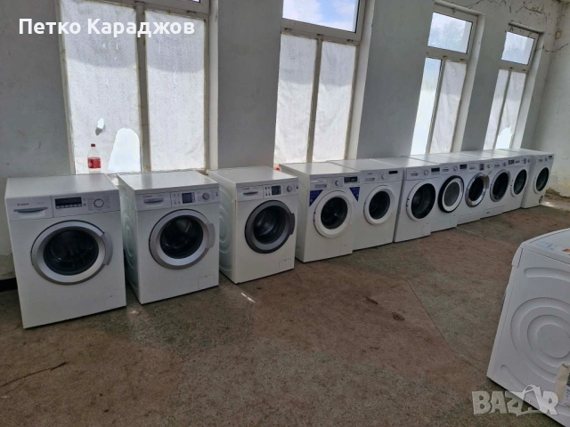 Перални и сушилни Bosch / Siemens / AEG – втора употреба, внос от Германия/Холандия | Само на едро, снимка 4 - Перални - 54102659