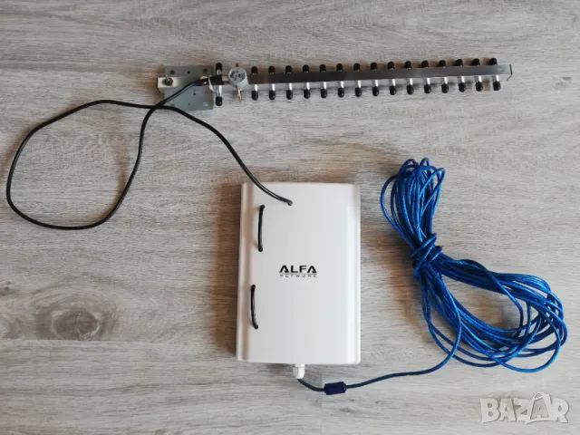 USB Wi-Fi + допълнителна антена 16dbi