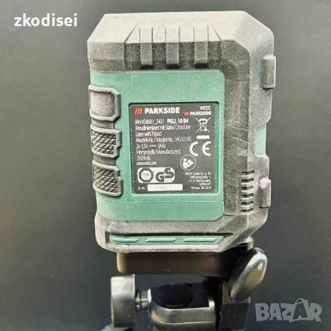 Лазерен нивелир със статив PARKSIDE PKLL 10 B4, снимка 3 - Други инструменти - 52736299