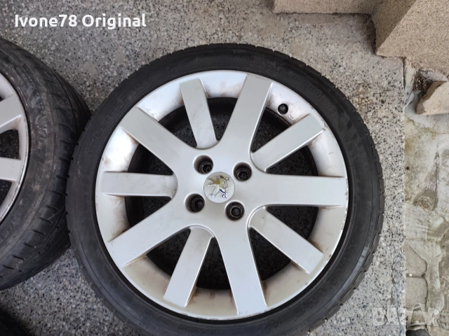 ПРОМО Алуминиеви Джанти за Peugeot Citroen 4x108 17 цола.Отлично състояние., снимка 6 - Гуми и джанти - 53711174