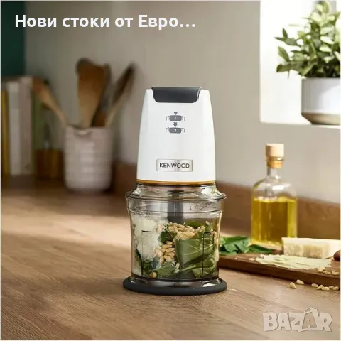 Kenwood EasyChop CHP61.000WH Чопър с четири остриета 0,5 л. Купа,2 скорости,ледоразбивач, 500 W, снимка 5 - Чопъри и пасатори - 47065640