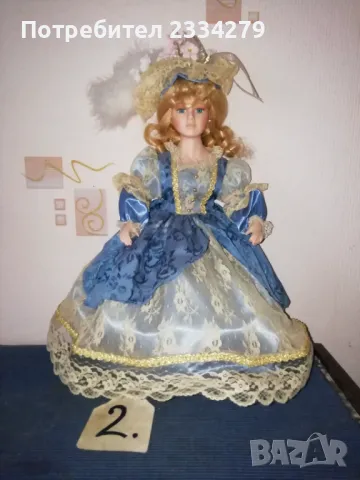 Порцеланови кукли от колекцията ,, Victorian Olls" високи 42см. , снимка 6 - Колекции - 49756826