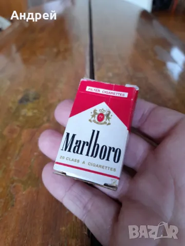 Стар кибритена кутия,кибрит Marlboro, снимка 1 - Колекции - 47179527