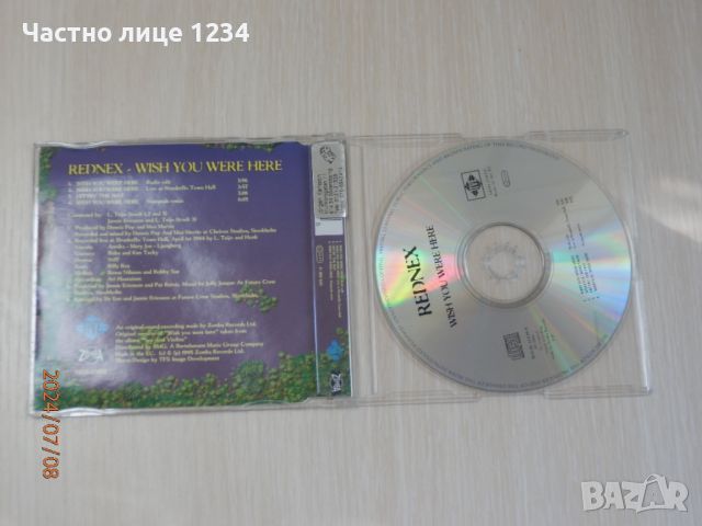 Rednex - Wish You Were Here - 1995 - maxi single, снимка 2 - CD дискове - 46531601