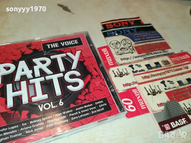 THE VOICE PARTY HITS 6 CD 0104251858, снимка 3 - CD дискове - 49729985