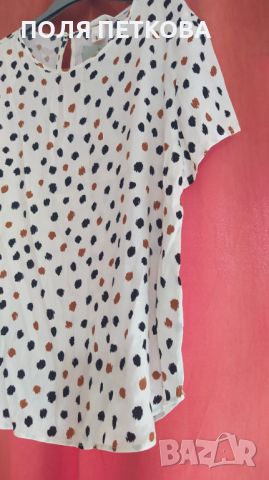 Тънка ефирна блузка, снимка 2 - Ризи - 45295643