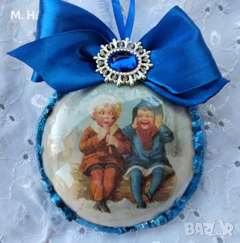 Коледни играчки ръчна изработка , снимка 8 - Ръчно изработени сувенири - 51642954