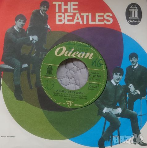 Грамофонни плочи The Beatles – A Hard Day's Night 7" сингъл, снимка 1 - Грамофонни плочи - 46181671