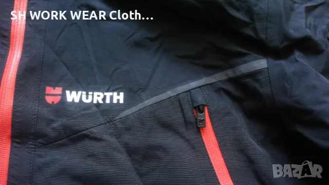 WURTH MODYF Performance Shell Jacket Waterproof размер 4XL работно яке водонепромокаемо W4-237, снимка 5 - Якета - 47087270