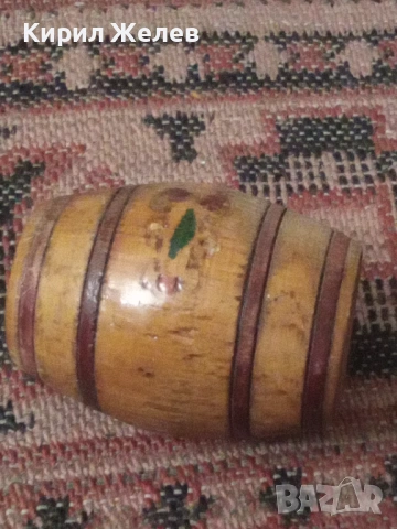 Малка дървено буренце 53658, снимка 2 - Антикварни и старинни предмети - 53420171