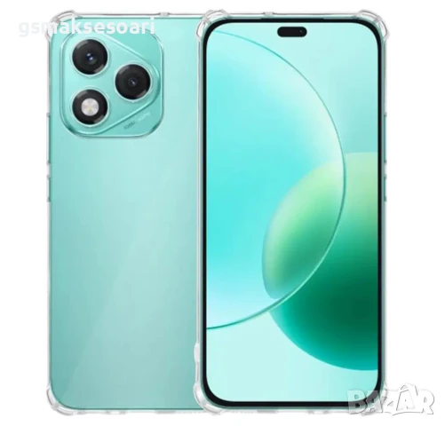 Honor 400 Lite - Удароустойчив Силиконов Прозрачен Кейс Гръб, снимка 1