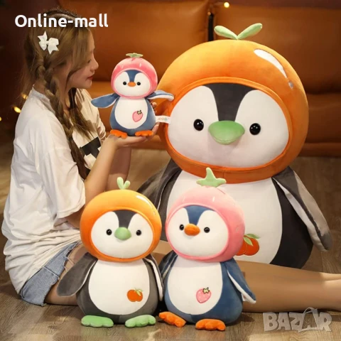 Плюшен Пингвин, Плюшена играчка Пингвин , 25см, снимка 3 - Плюшени играчки - 50471642