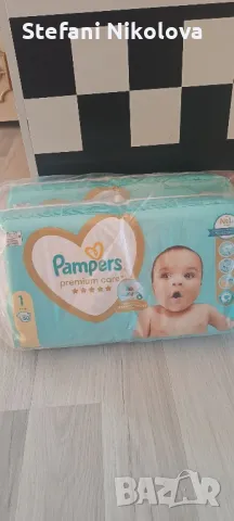 Памперси. pampers premium care 1, снимка 3 - Пелени, памперси - 47159738