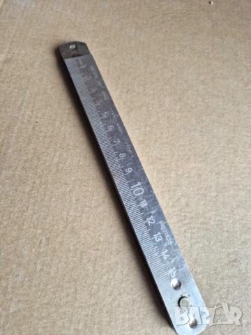 Метален метър - см, инч