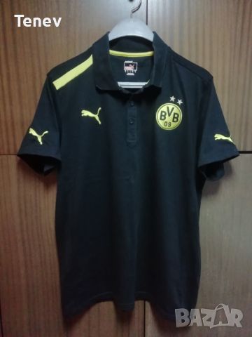 Borussia Dortmund Puma оригинална поло тениска Борусия Дортмунд размер L, снимка 1 - Тениски - 46580144