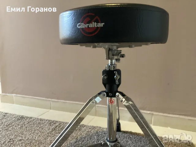 Gibraltar drum stol чисто нов, снимка 1 - Ударни инструменти - 46896181