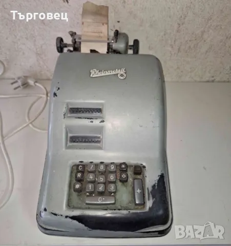 Ретро електричeски калкулатор Rheinmetall Typ 132 (AES) , 1950 г., снимка 2 - Антикварни и старинни предмети - 47733772