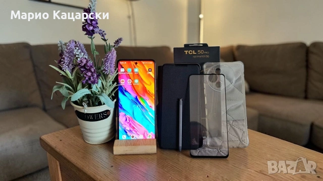 Tcl Nxtpaper 50 pro 5g 512gb нов с Гаранция 