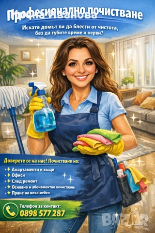 Почистване гр. ВРАЦА 